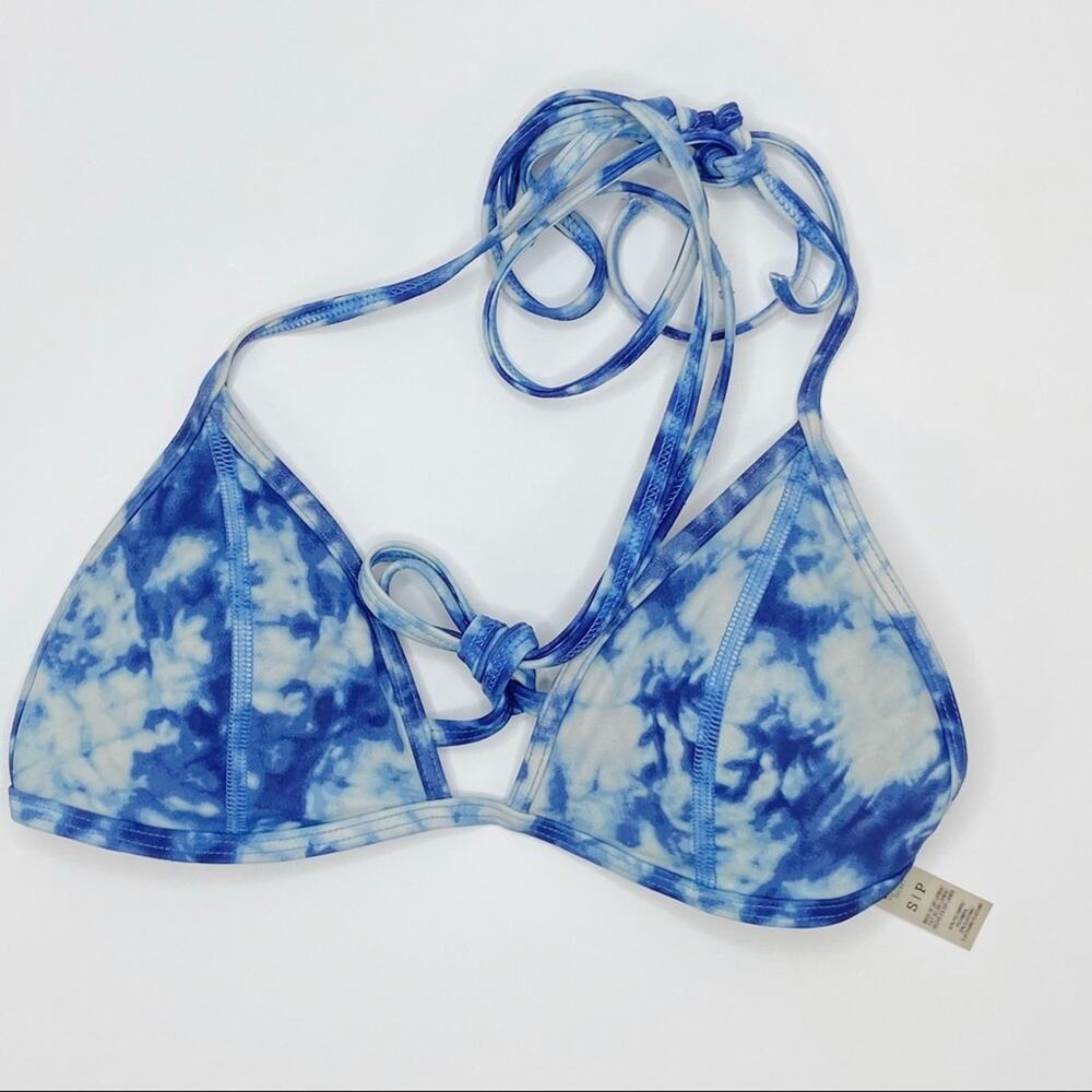 VS Pink  Tie Dye Bikini Top Sz Small